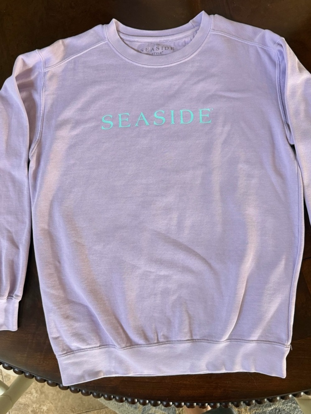 Seaside Lavender Crewneck Sweatshirt
